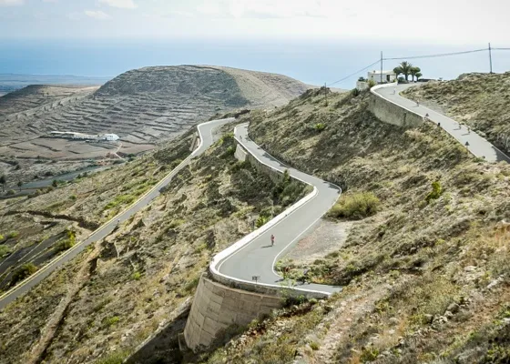 Lanzarote's infamous Tabayasco climb