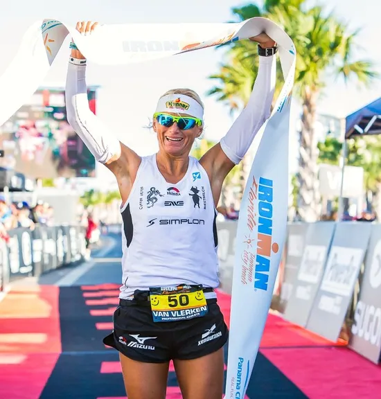 Yvonne Van Vlerken wins Ironman Florida 2014