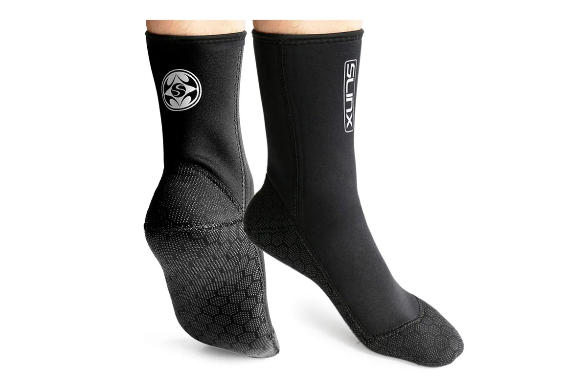 Summshall Neoprene Socks, 3mm Wetsuit Socks Thermal Swimming Socks