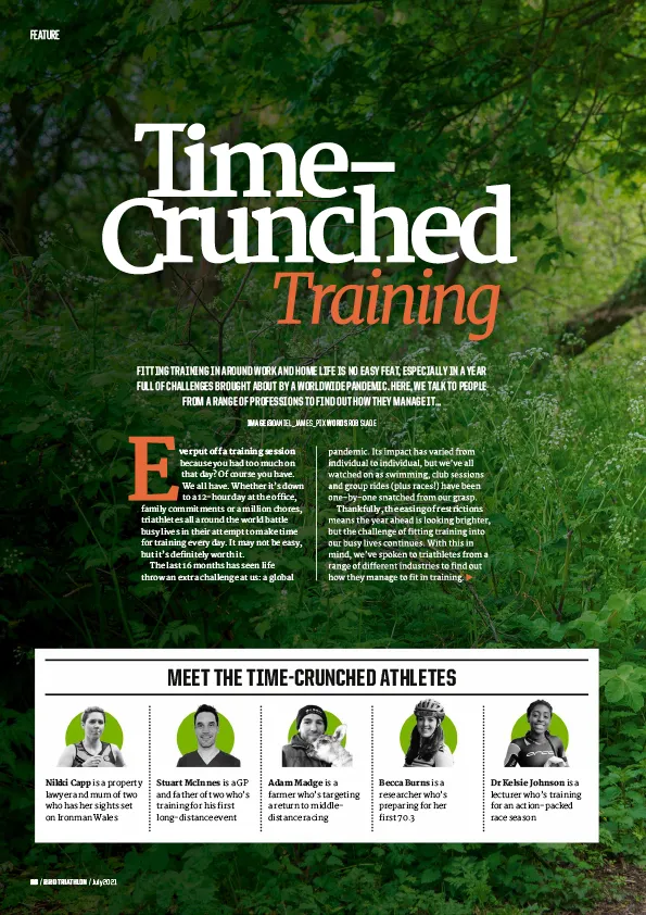 Time crunched training tips