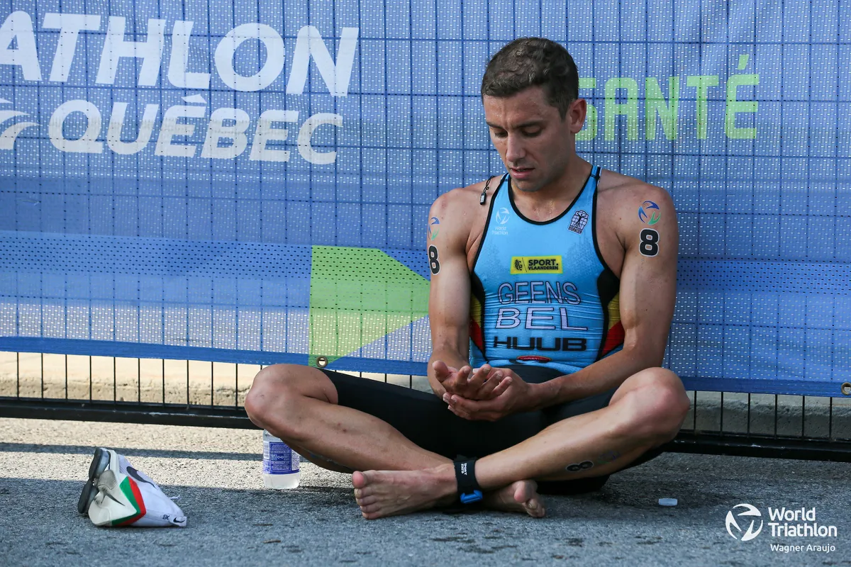 Jelle Geens injured at WTCS Montreal
