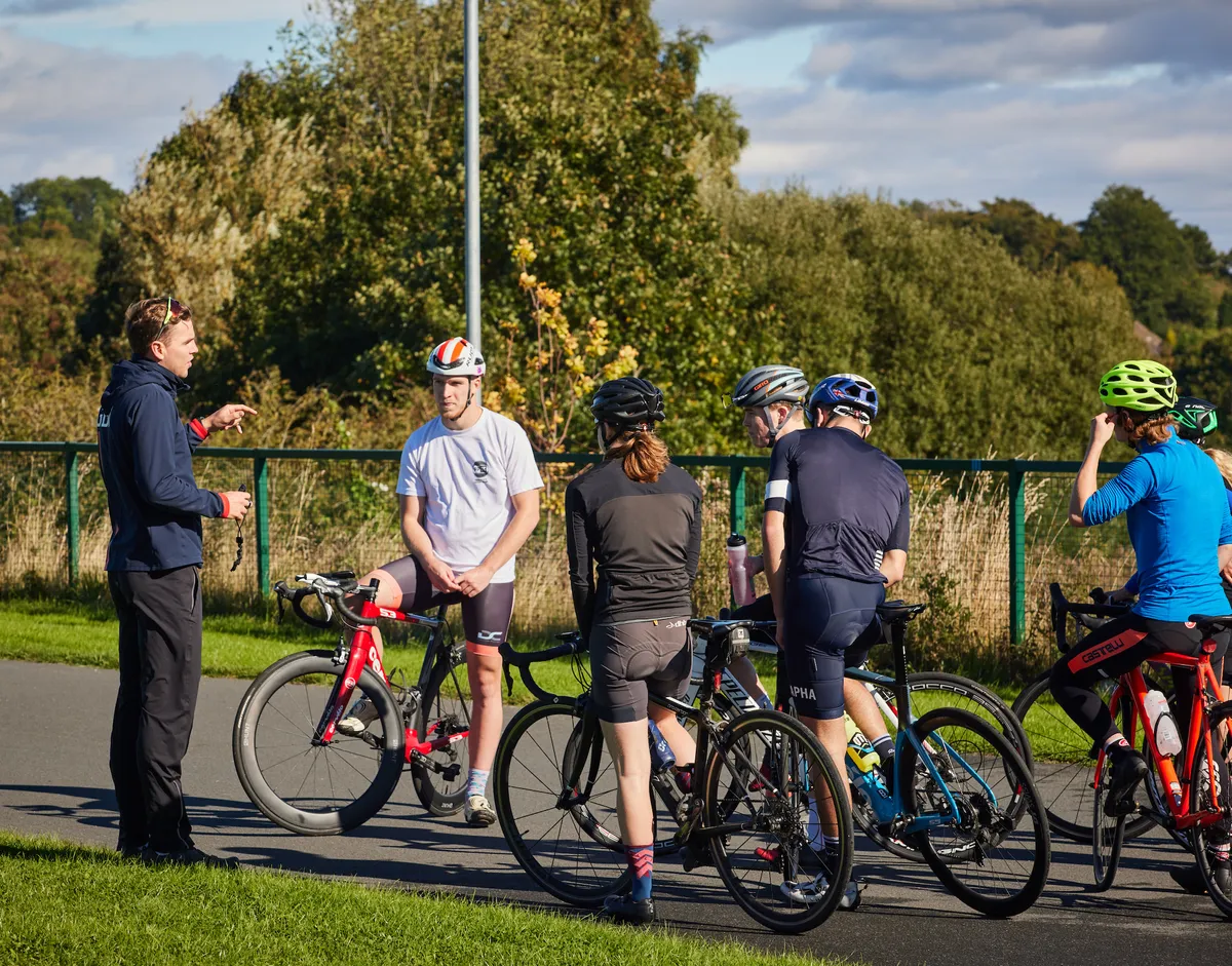 Super Leeds feature - Coaches and athletes work together at the Brownlee Centre to hone their triathlon skills in preparation for race day - Words Tim Heming