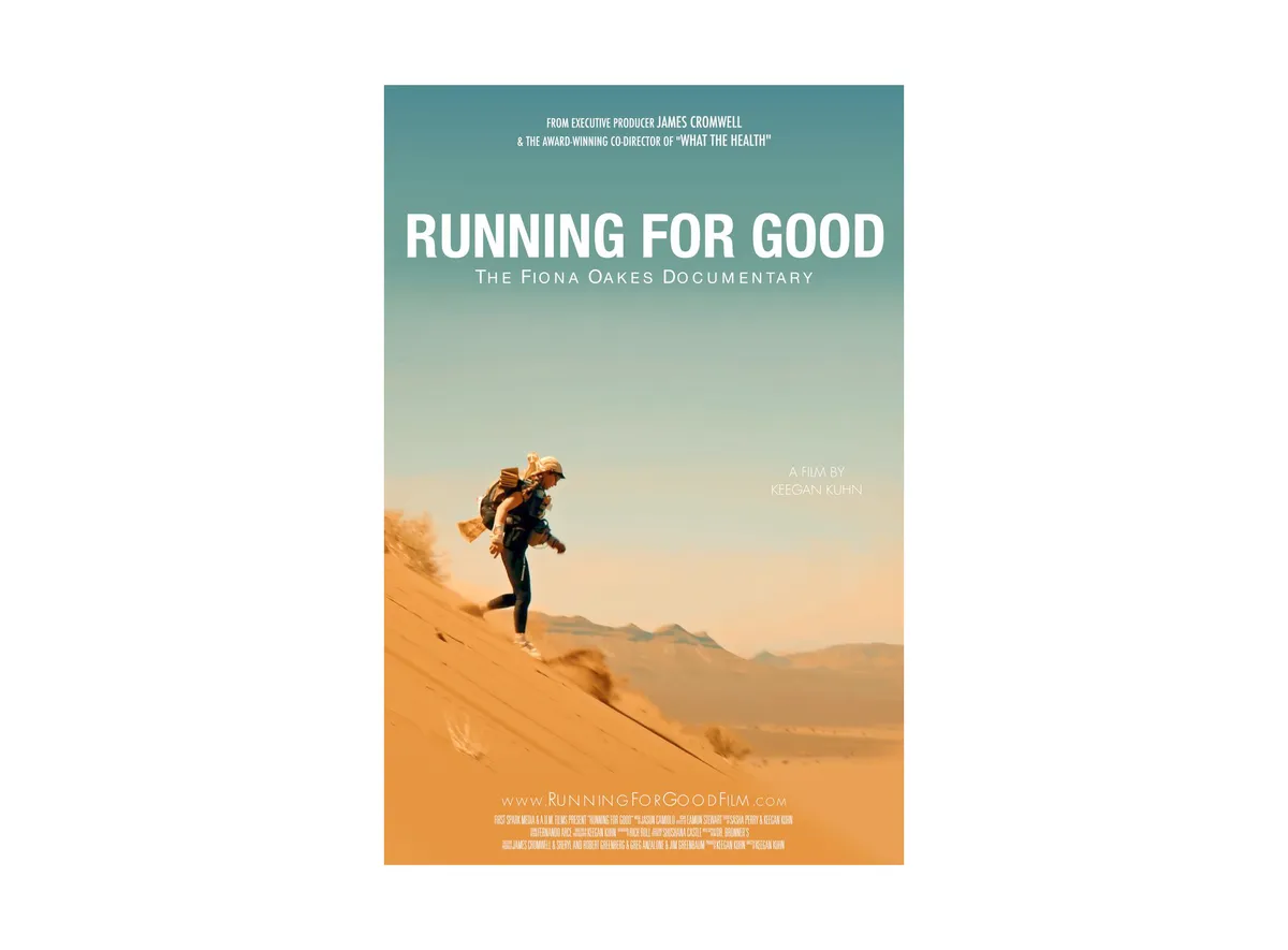 Running for Good The Fiona Oakes Documentary on white background