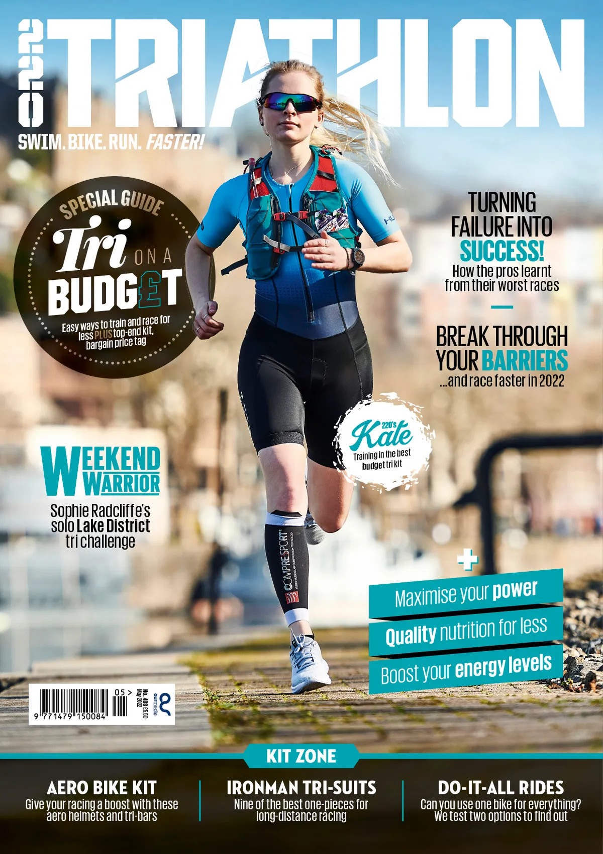 Cover of 220 Triathlon Issue 403