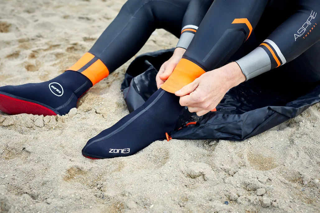 Best swimming socks for braving cold water - 220 Triathlon