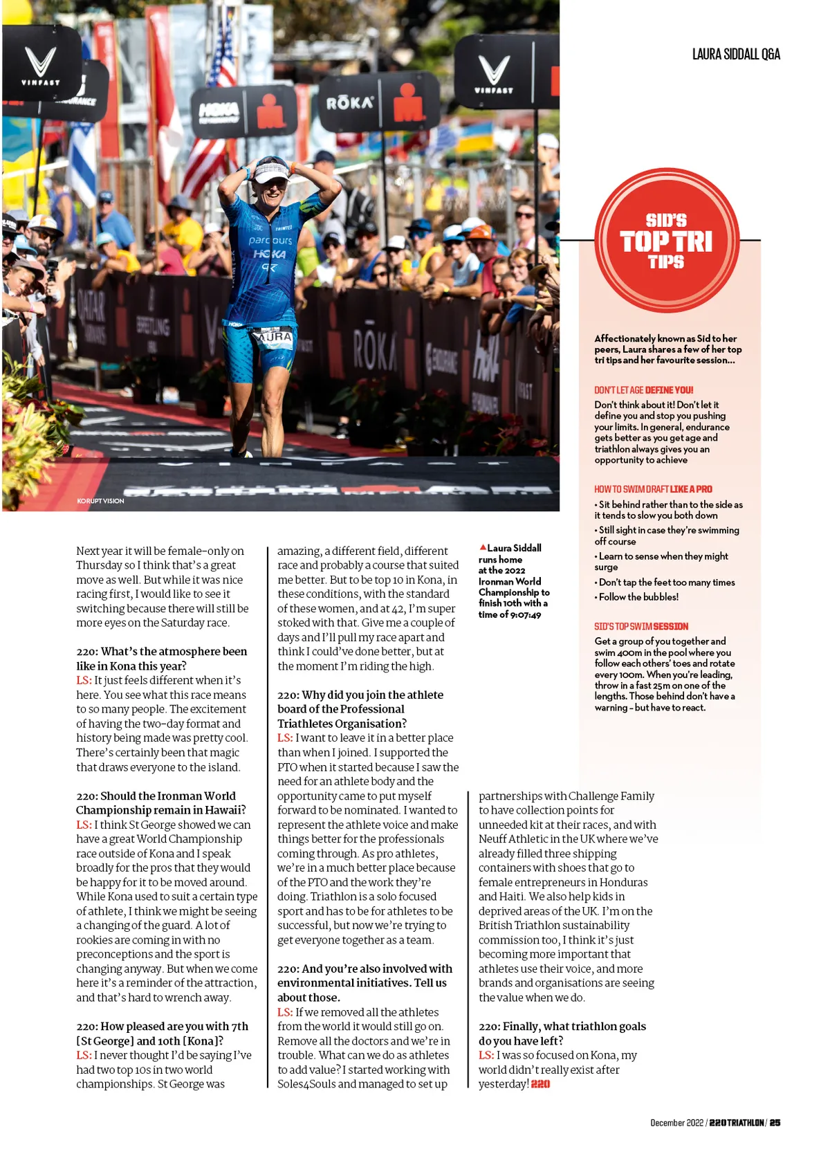 220 Triathlon issue 410 preview