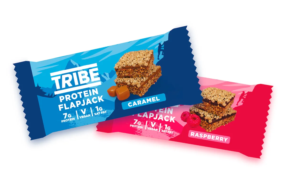 Tribe protein flapjack