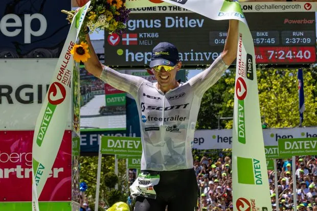 Magnus Ditlev wins 2023 Challenge Roth