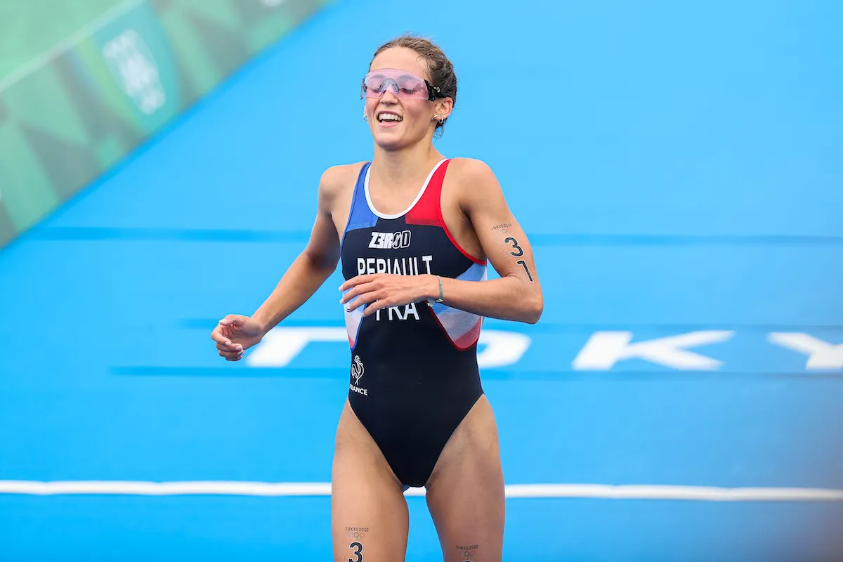 Léonie Périault runs home in fifth place at the 2020 Tokyo Olympic Games