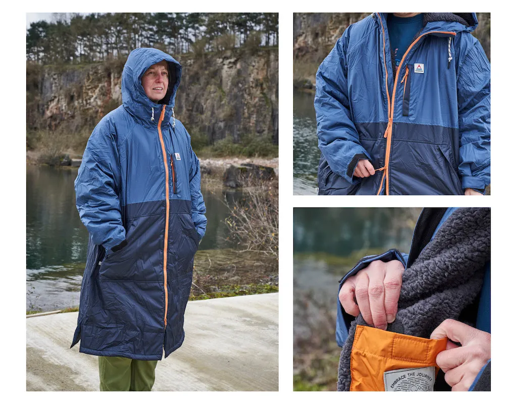 Passenger Waves Recycled Sherpa Changing Robe