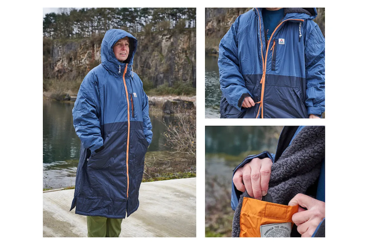 Passenger Waves Recycled Sherpa Changing Robe