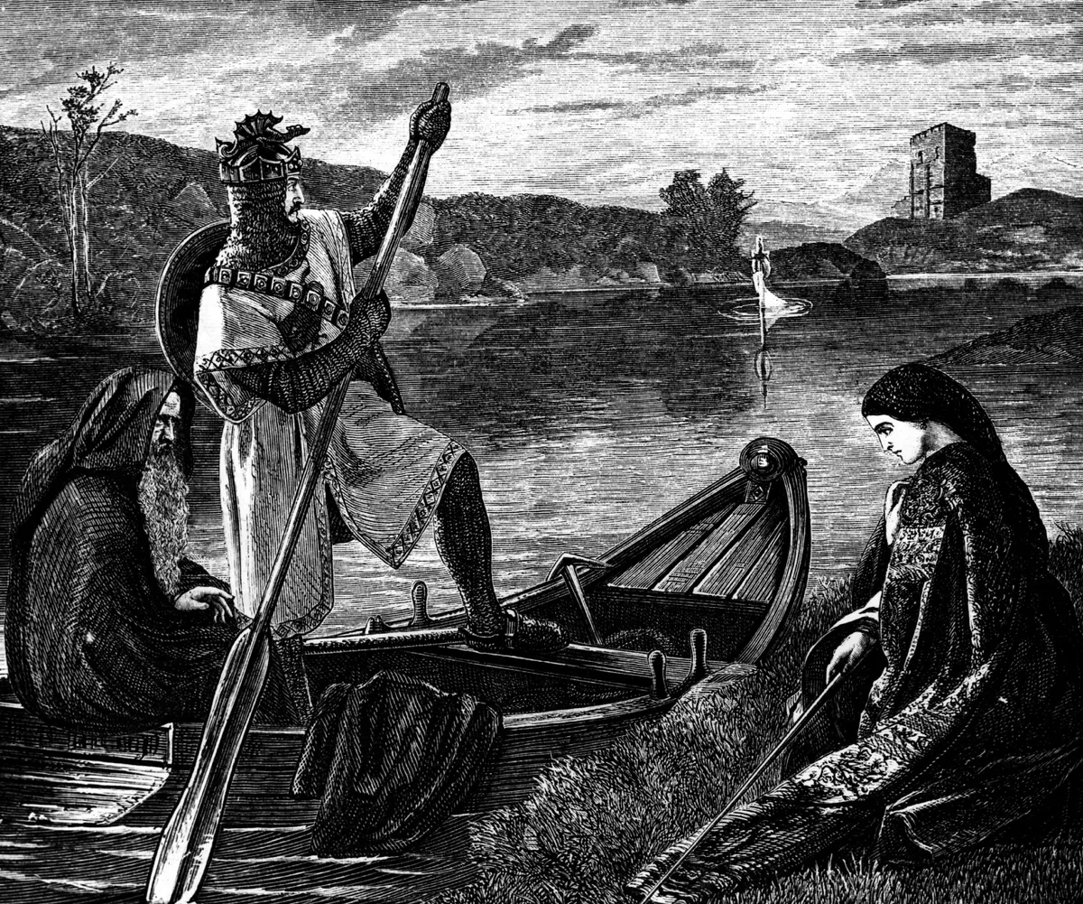 Illustration of King Arthur