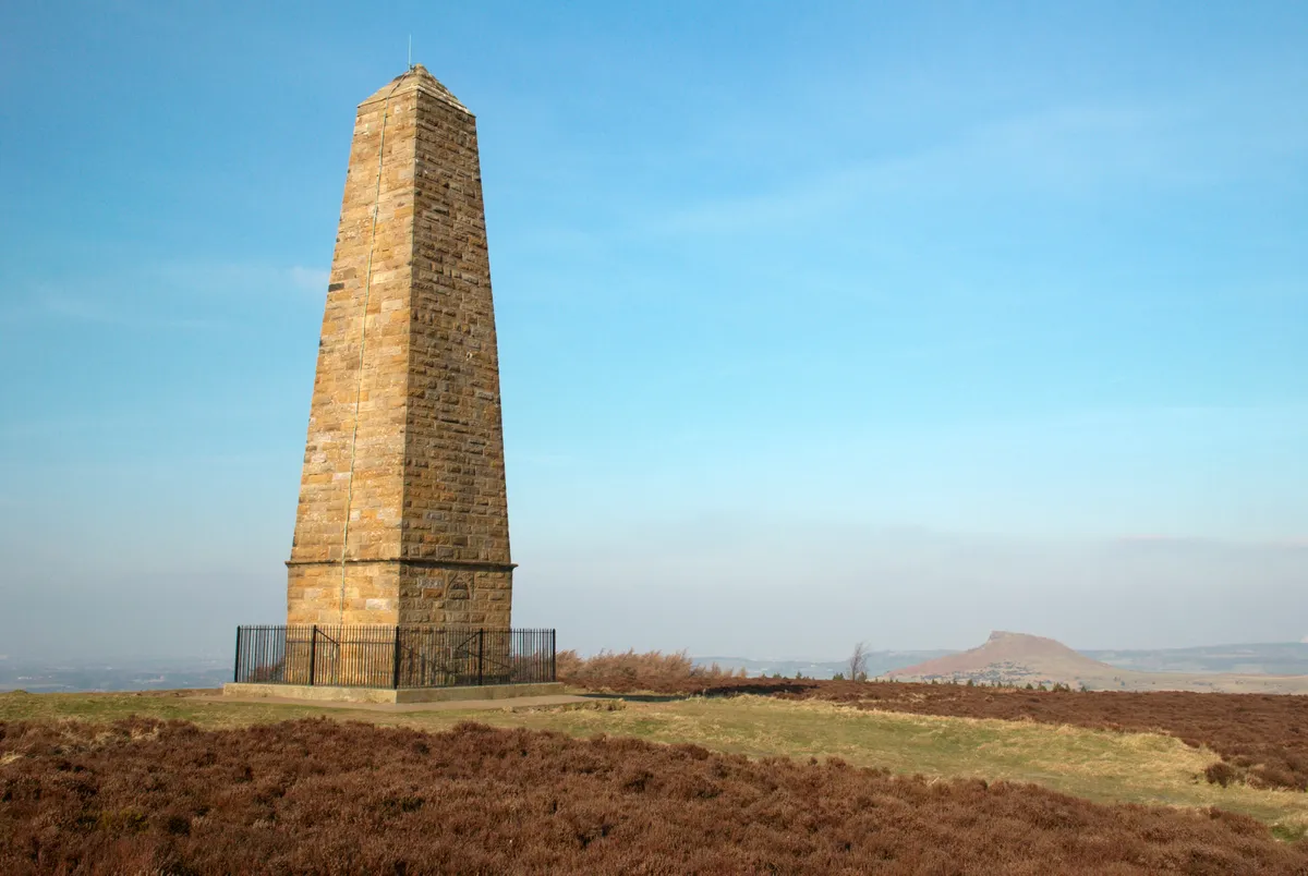 Captain Cook monument overlooking Great Ayton Moor
