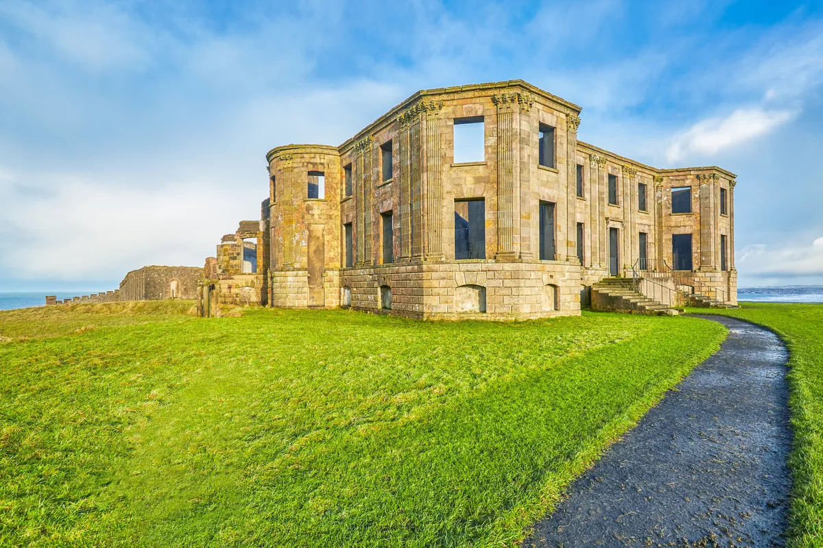 Ruins of Downhill House Mansion, Northern Ireland