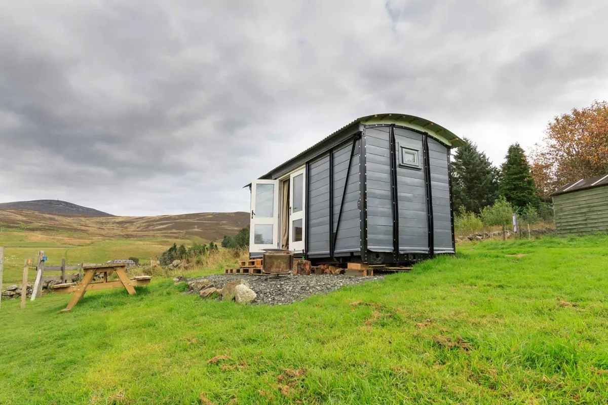 Eco camp in Glenshee, Perthshire