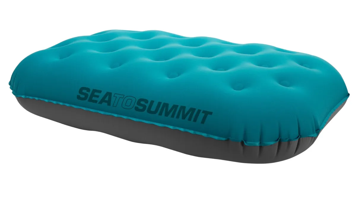 Turquoise sea to summit inflatable pillow