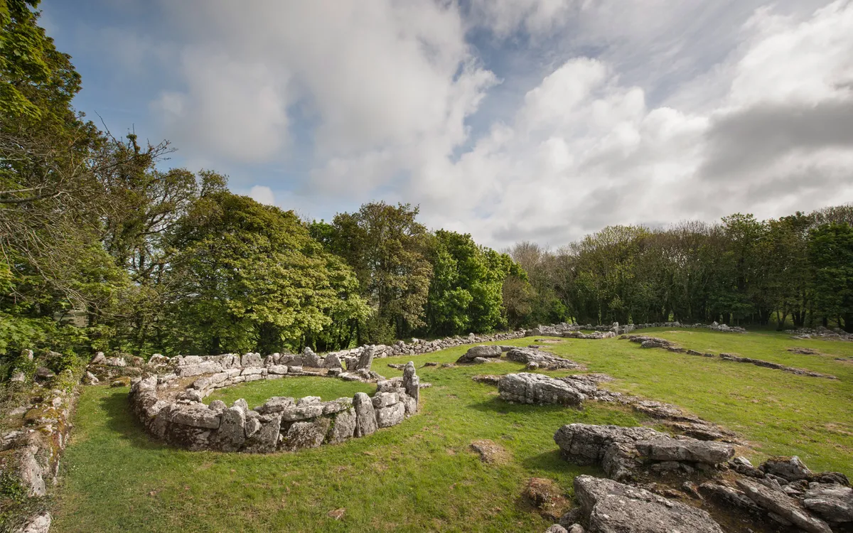 The Romano-British stone hut circles at Din Lligwy