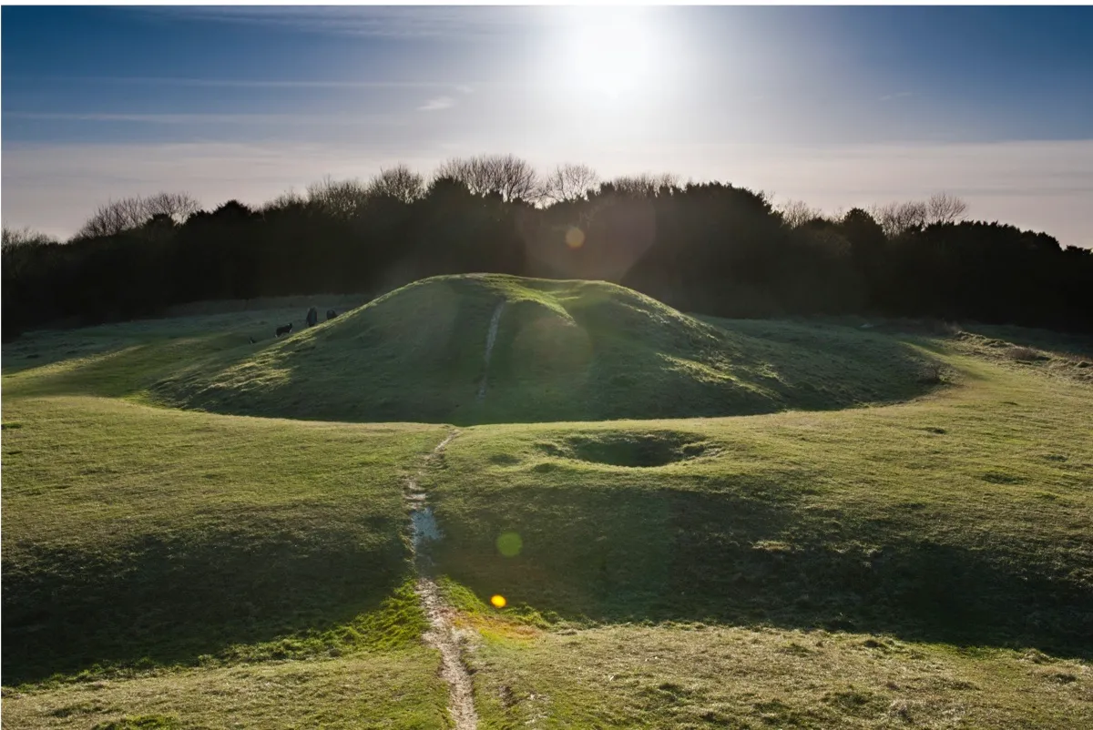 Strange ancient mounds litter the summit of Bow Hill