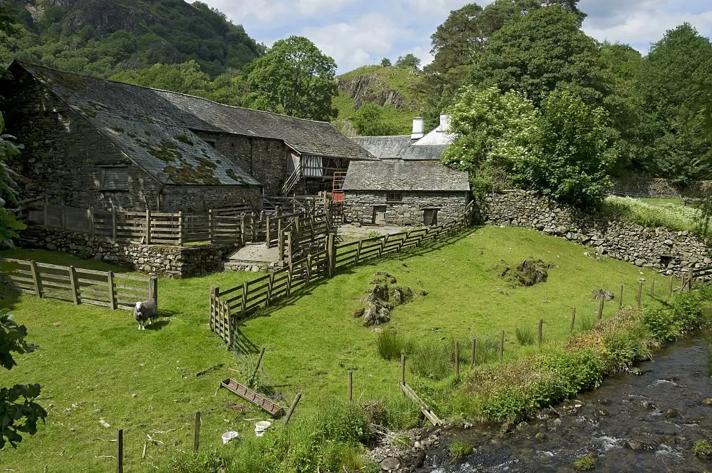 Yew Tree Farm which was once owned by Beatrix Potter. (Photo by: Loop Images/UIG via Getty Images)
