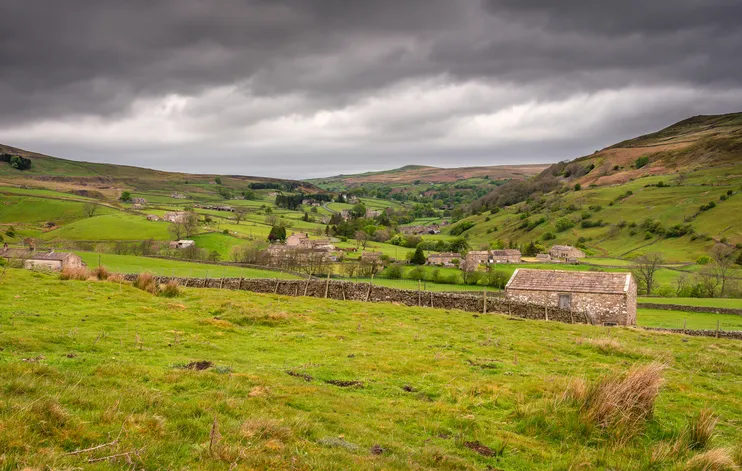 Arkengarthdale is the northernmost of all the Yorkshire dales and is a subsidiary dale to Swaledale