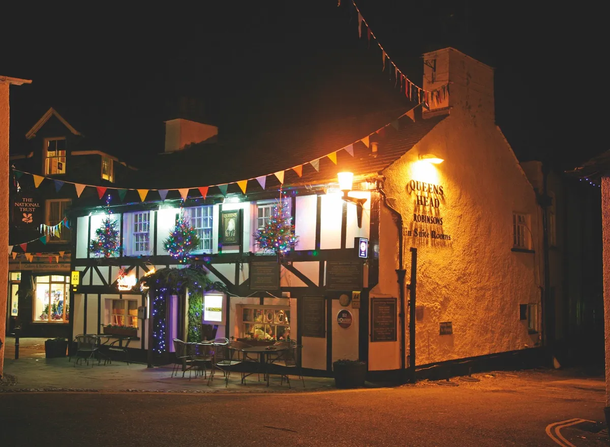 The Queens Head offers log fires and dog-friendly rooms