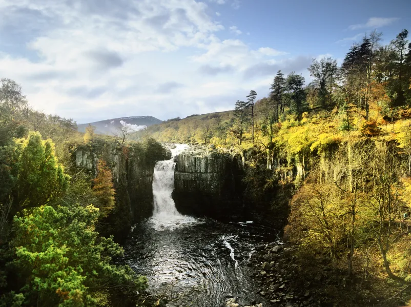 High Force on the River Tees in County Durham