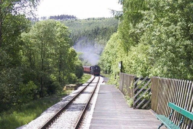 Newton Dale Halt station is right in the middle of the North Yorkshire Moors (Geograph)