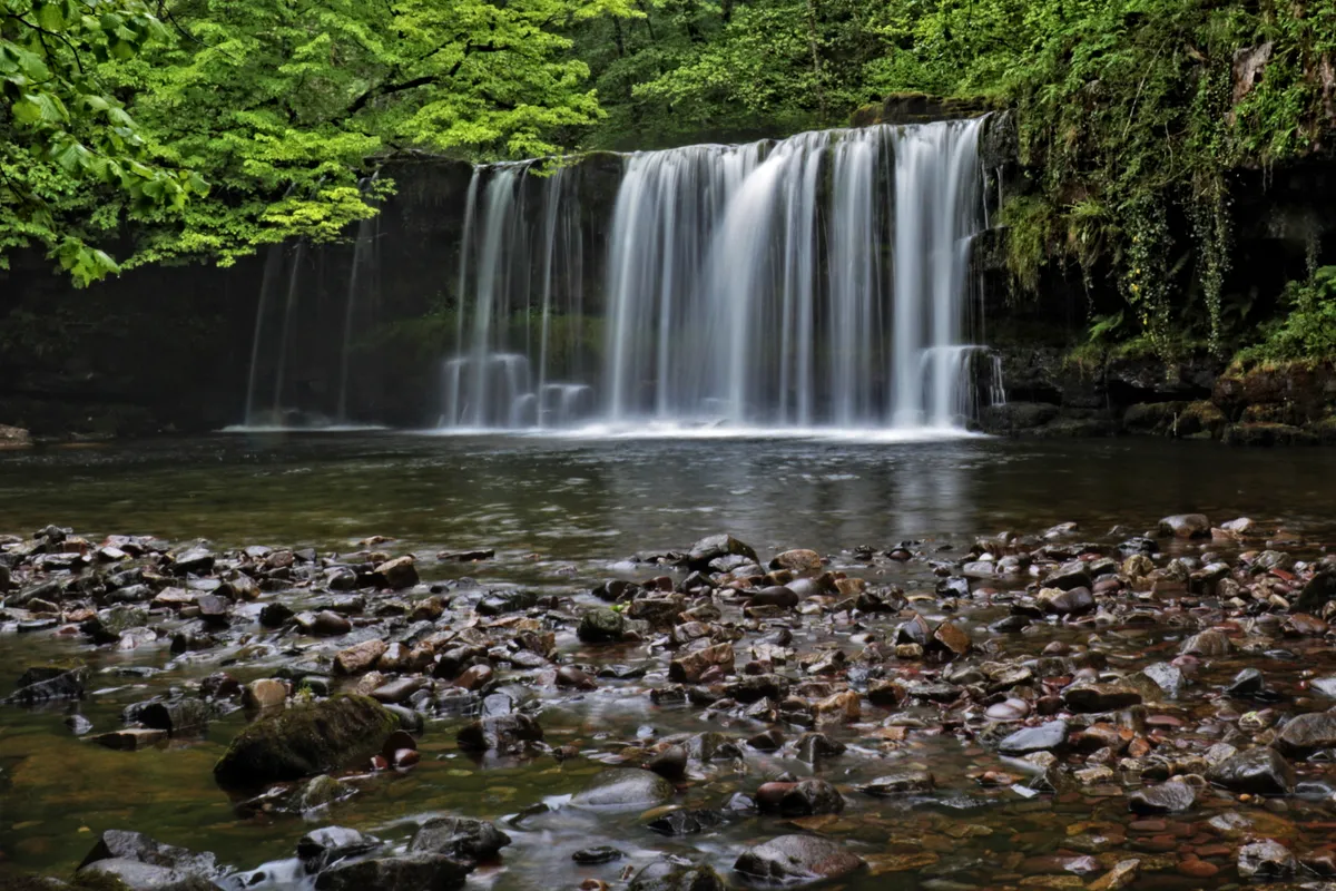 Spring in Waterfall Country, Vale of Neath, Wales