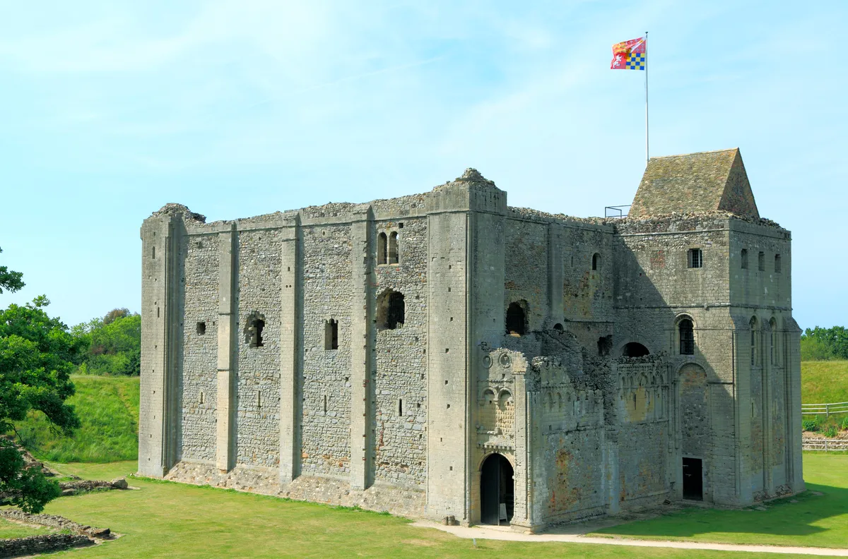 Castle Rising, 12th century Norman keep, Norfolk
