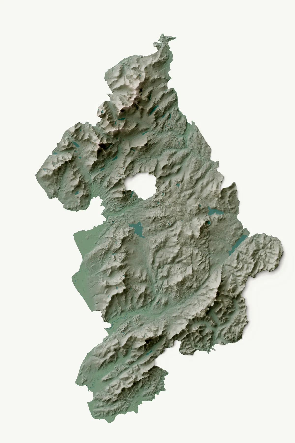 Snowdonia map
