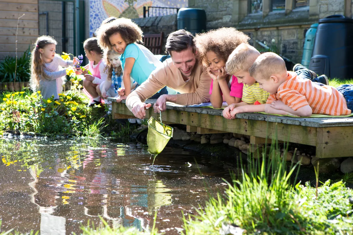 Pond dipping class