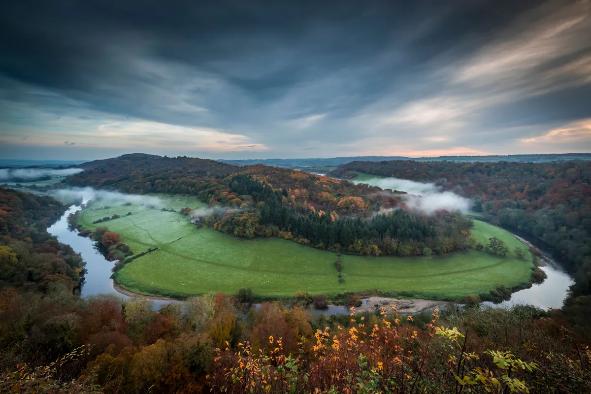 Wye Valley from Symonds Yat, Gloucestershire (Photo by: David Broadbent)