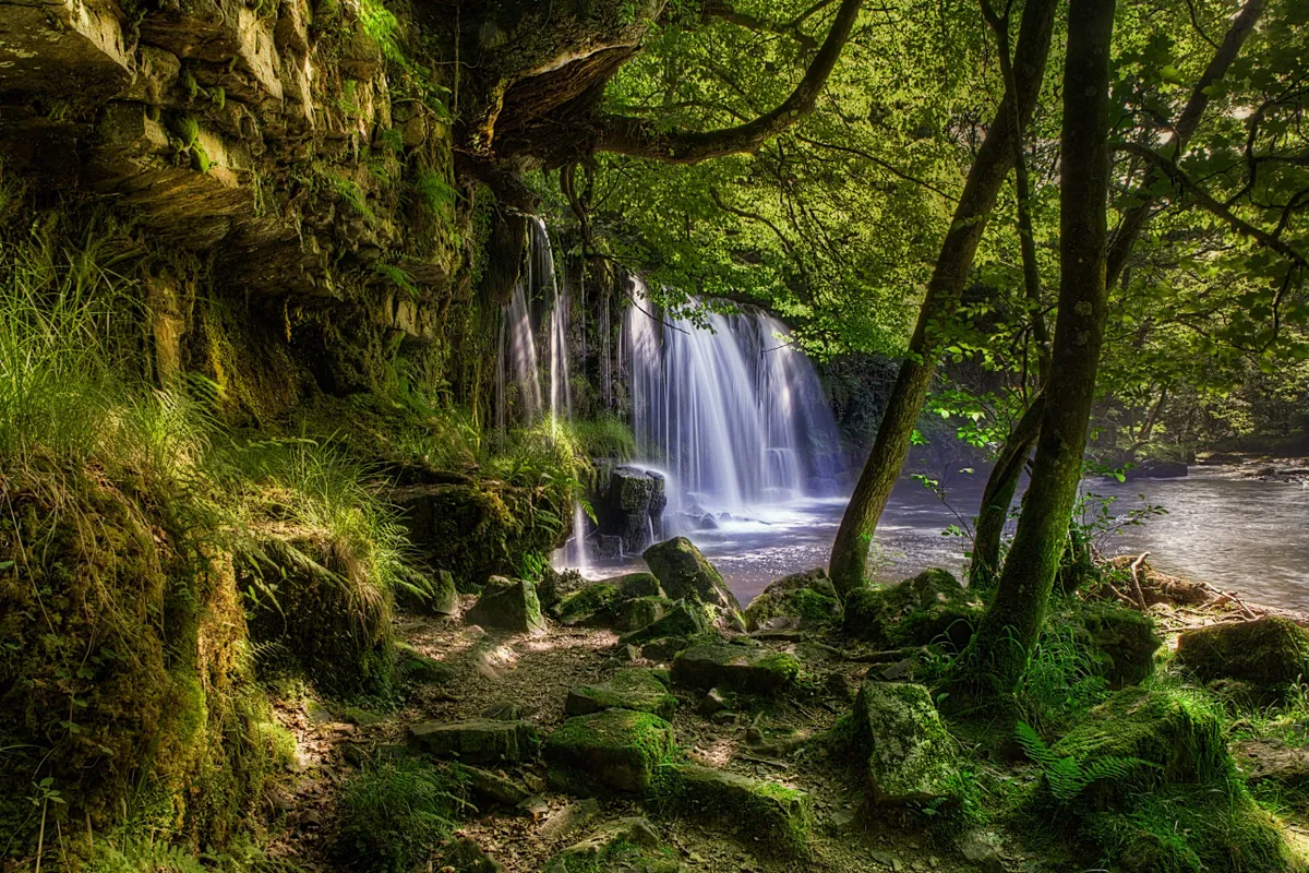 Brecon Beacons waterfall, Wales