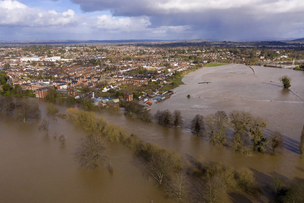 Floods from River Wye