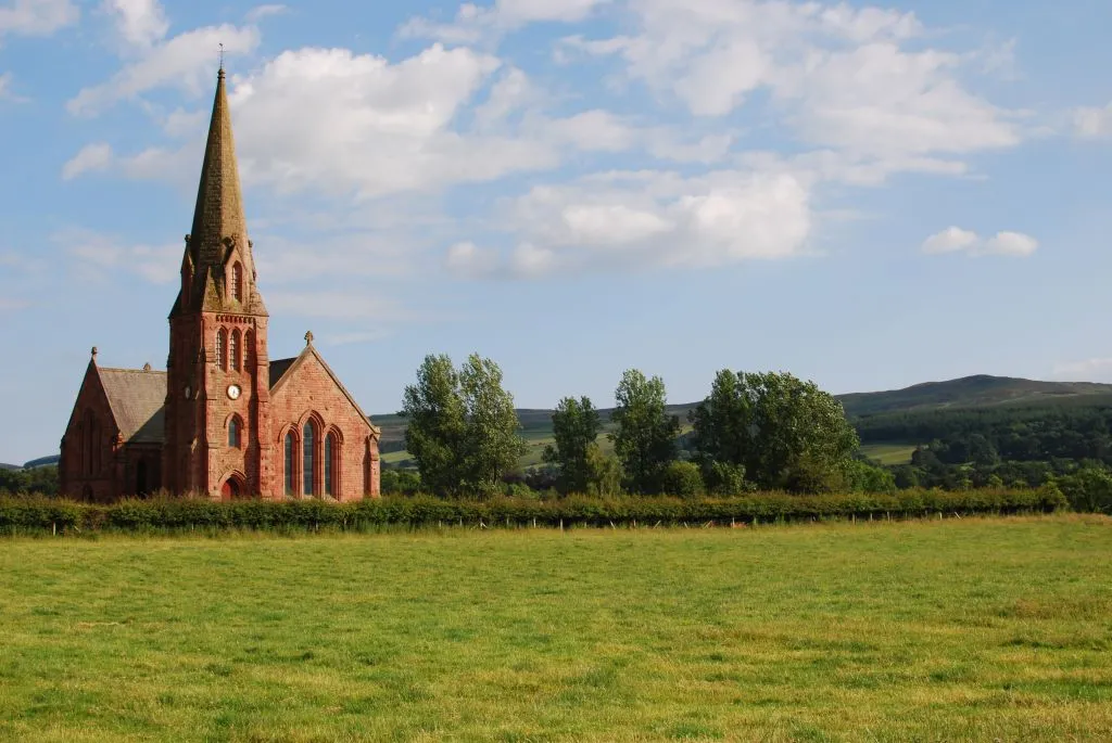 Penpont Parish Church, Powys, Wales
