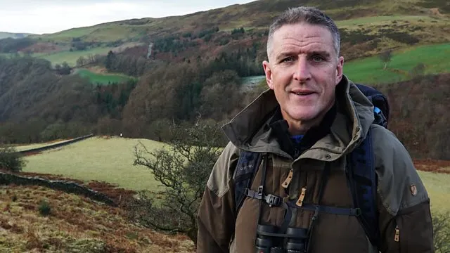Iolo williams in the Cambrian Mountains