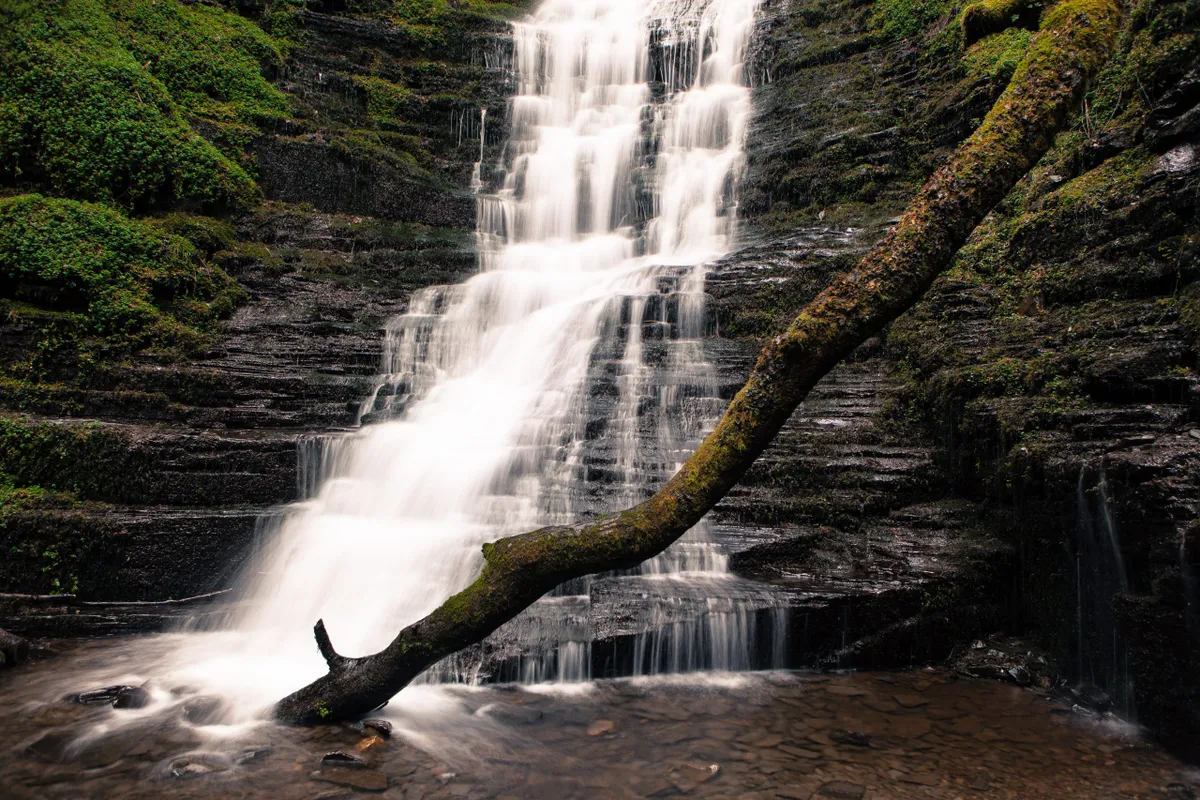 Water-break-its-neck waterfall, Wales