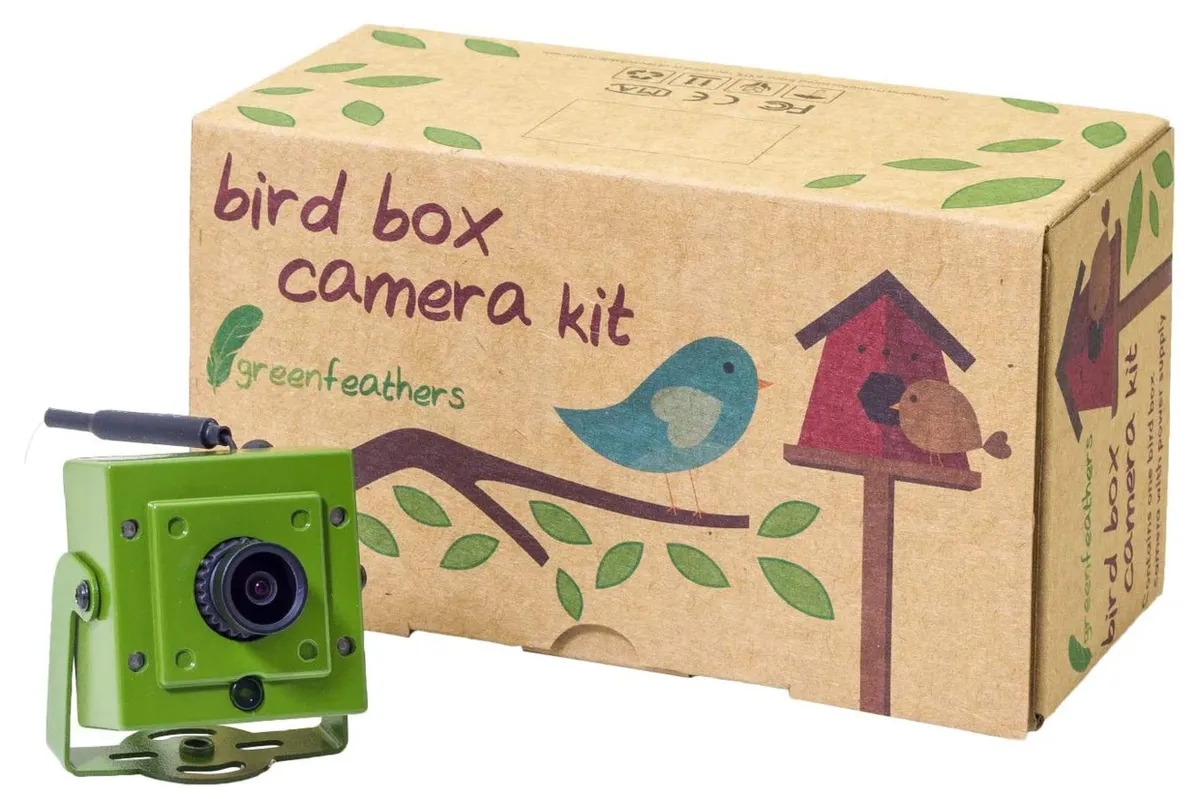 Green Feathers Wi-Fi Full HD Bird Box Camera