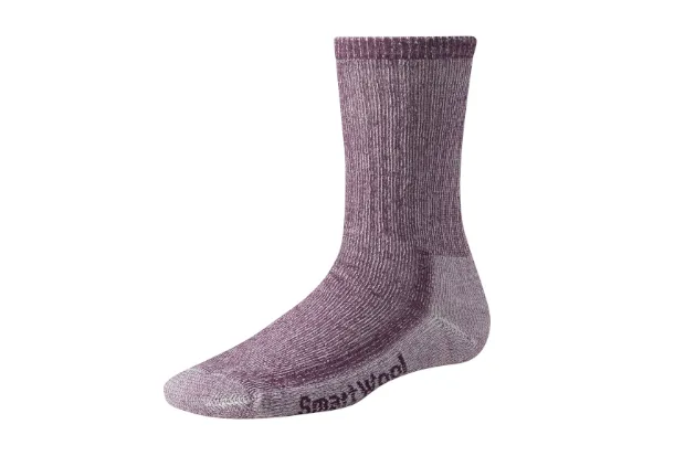 Purple SmartWool Walking Sock