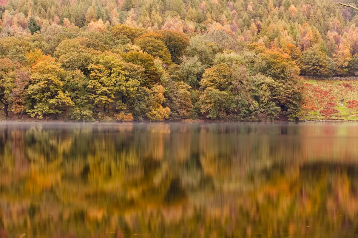 Rydal Water in autumn