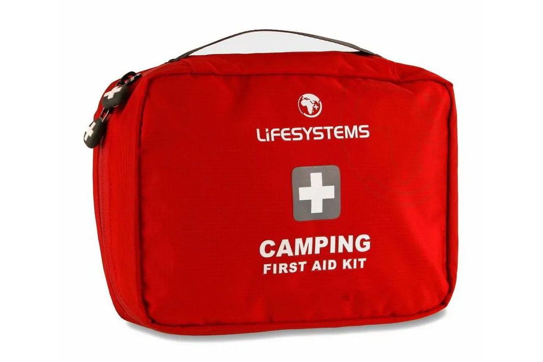 First aid kit for camping