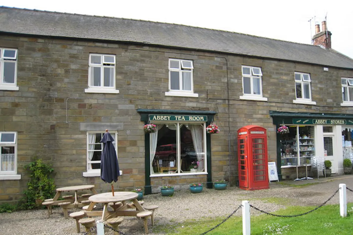 Tea rooms in countryside