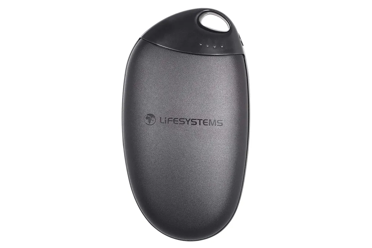 Black rechargeable hand warmer
