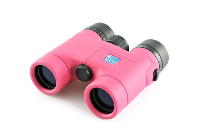 RSPB pink children's binoculars