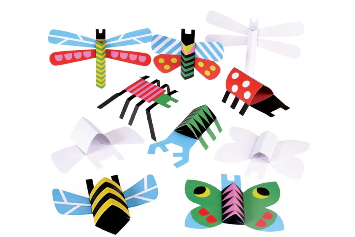 Cardboard Bugs kits