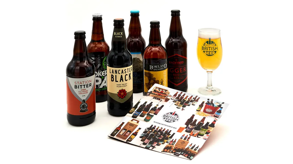 Best of British Beer Six Month Craft Beer Subscription Pack on a white background