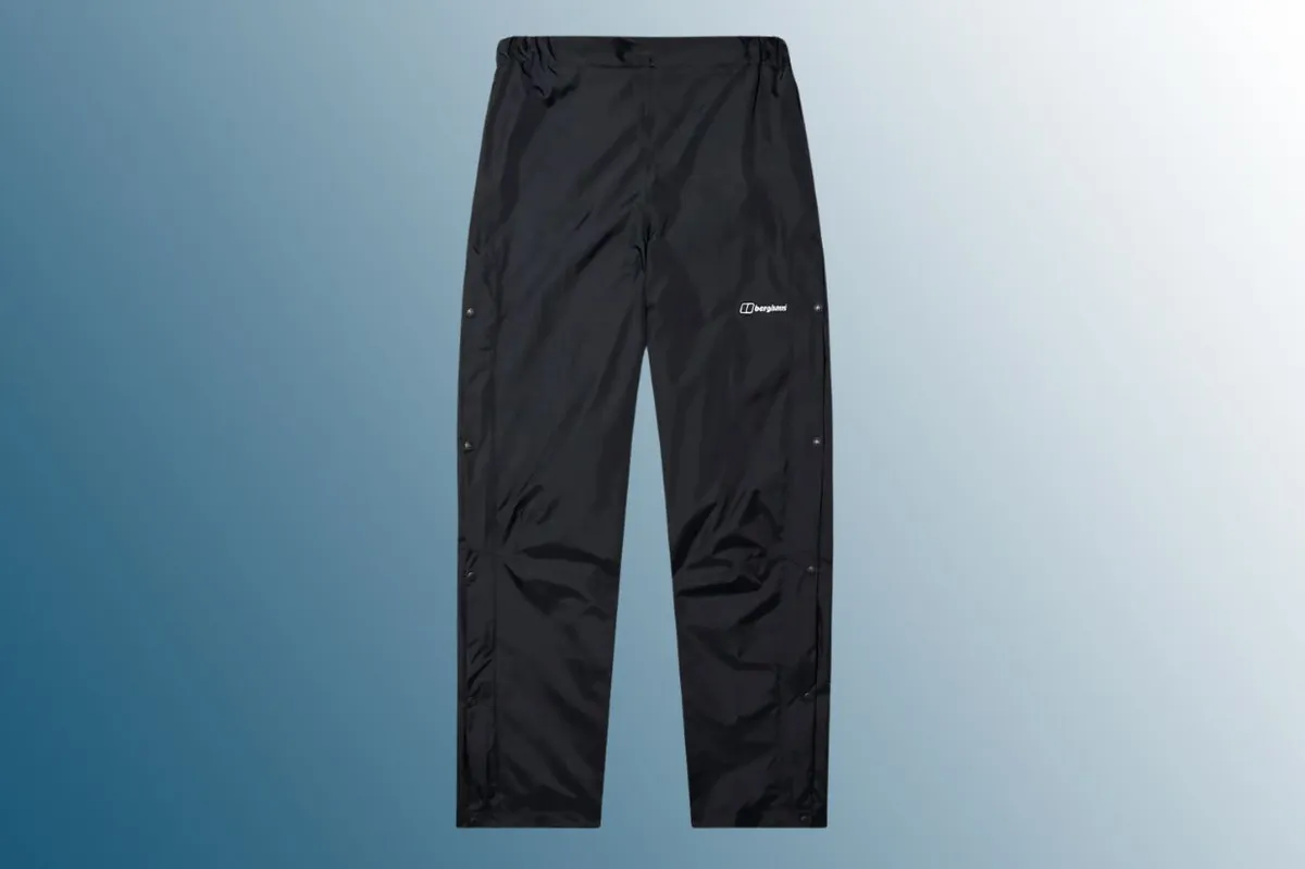 Black waterproof trousers 
