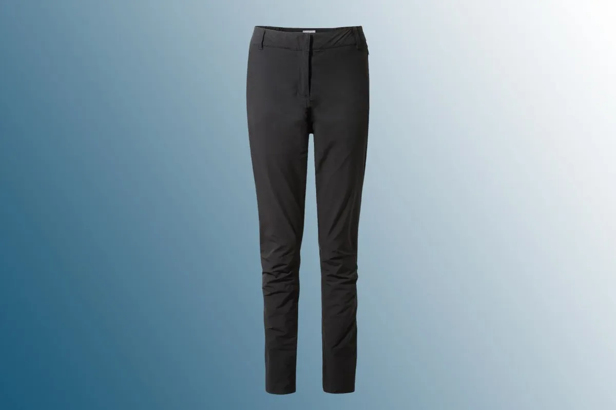 Thermal Skinny Outdoor Trousers - Storm Grey Fleece Lined