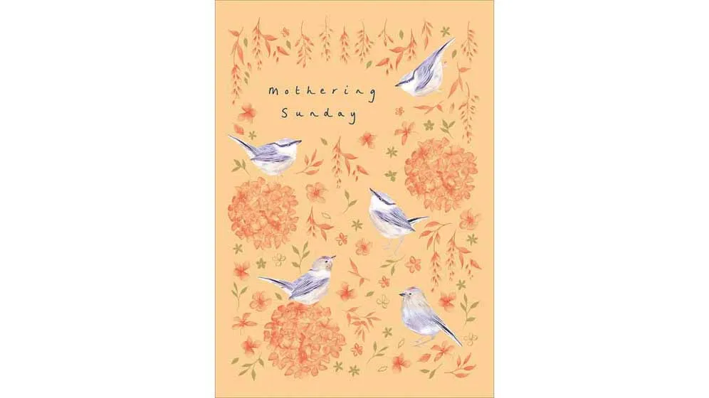 Mother's Day RSPB card