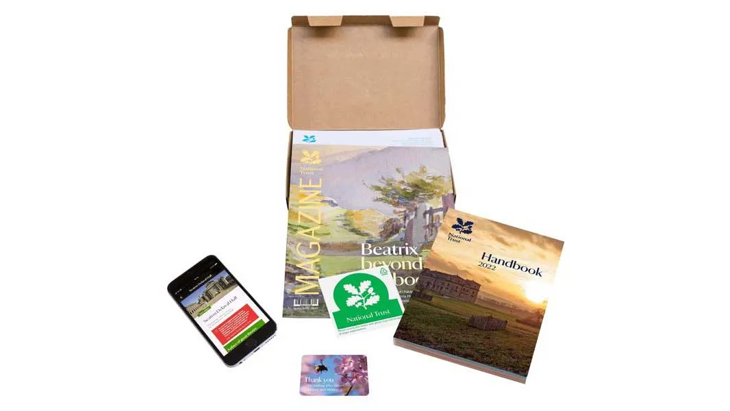 National Trust membership gift pack